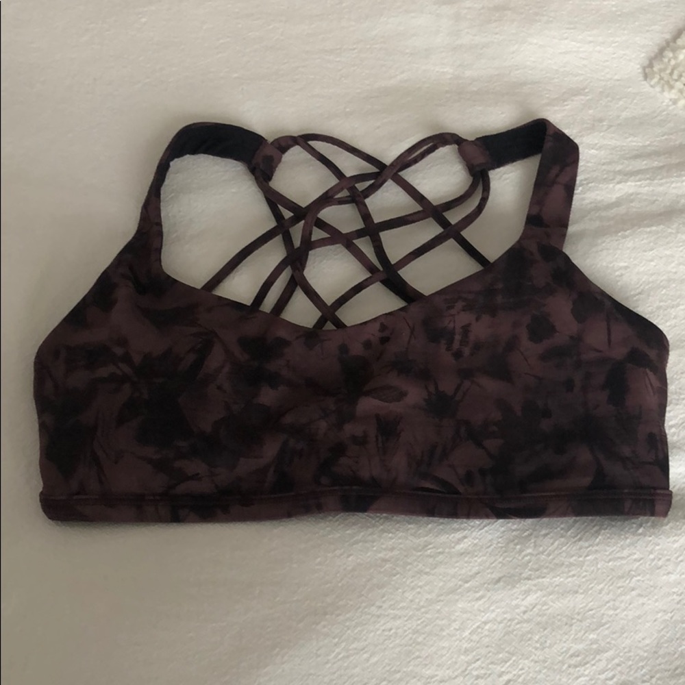 Floral Lululemon Sports Bra